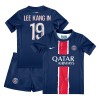 Officiële Voetbalshirt + Korte Broek Paris Saint-Germain Lee Kang In 19 Thuis 2024-25 - Kids